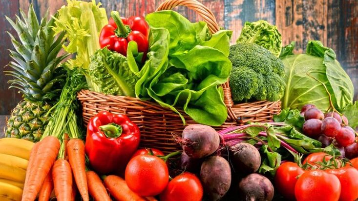 Λαχανικά και φρούτα για απώλεια βάρους