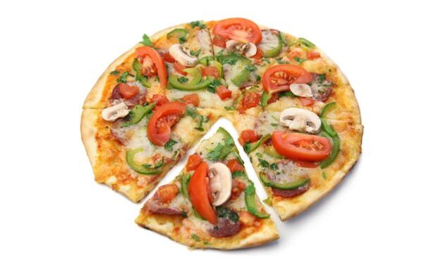 Πίτσα διαίτης για απώλεια βάρους στο σπίτι