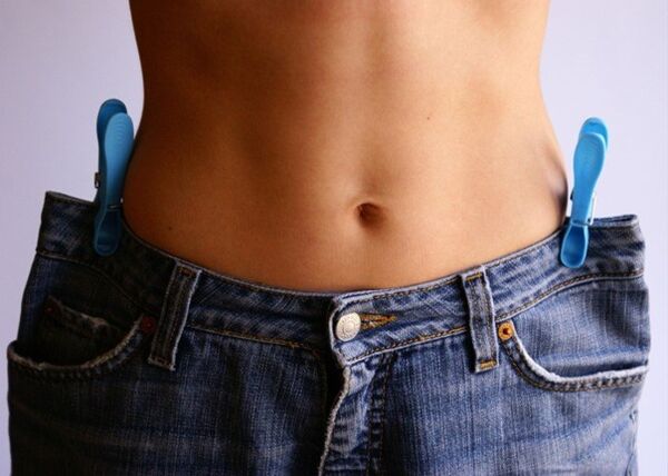 το αποτέλεσμα της απώλειας βάρους σε μια δίαιτα για τεμπέληδες