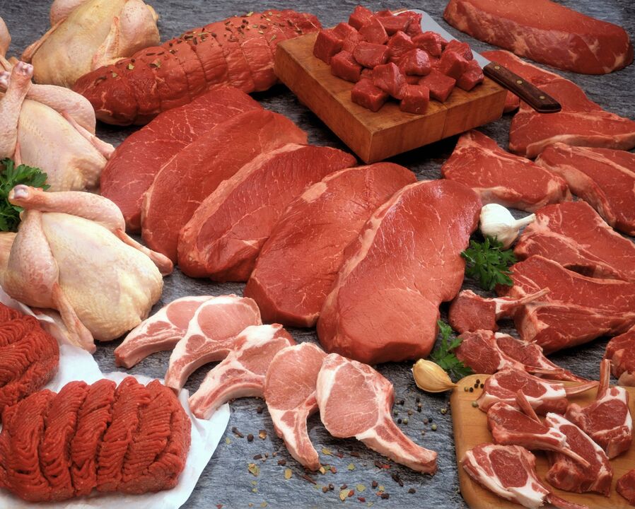 Προϊόντα κρέατος σε δίαιτα τύπου αίματος